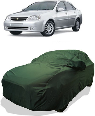 Coxtor Car Cover For Chevrolet Optra EX (With Mirror Pockets)(Green)