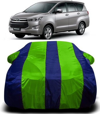 AXLOZ Car Cover For Toyota Innova (With Mirror Pockets)(Multicolor)