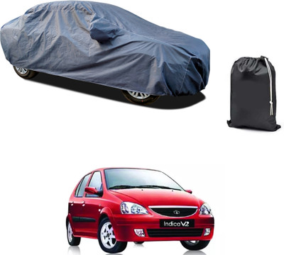 PAGORA Car Cover For Tata Indica V2 (With Mirror Pockets)(Grey, For 2019, 2020, 2021, 2022, 2023 Models)