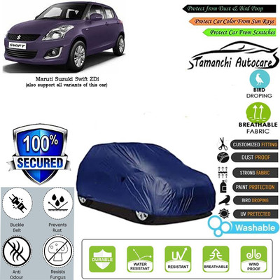 Tamanchi Autocare Car Cover For Maruti Suzuki Swift ZDi(Blue)