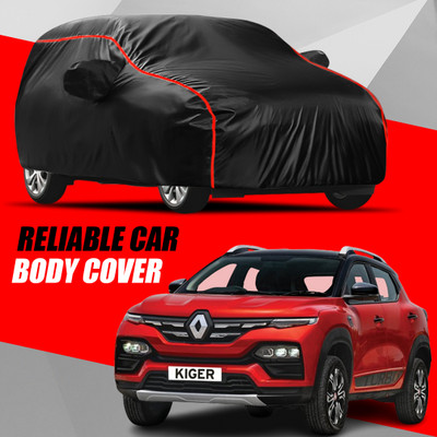AXLOZ Car Cover For Renault Kiger (With Mirror Pockets)(Multicolor)