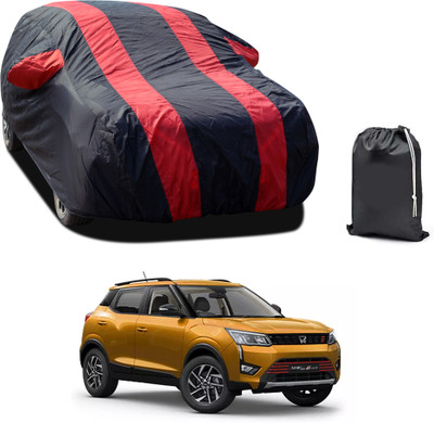 PAGORA Car Cover For Mahindra XUV300 W4 Petrol (With Mirror Pockets)(Red)