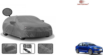 Auto Oprema Car Cover For Volkswagen Ameo (With Mirror Pockets)(Grey, For 2016, 2017, 2018, 2019, 2020, 2021, 2022 Models)