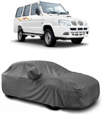 DIGGU Car Cover For ICML Extreme Xciter CRDFi 9Seater BSIII (With Mirror Pockets)(Grey)