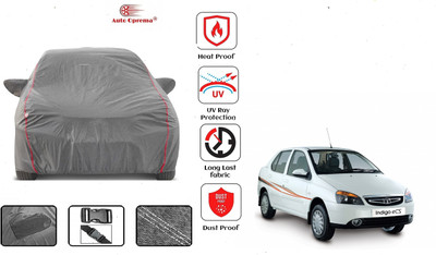Auto Oprema Car Cover For Tata Indigo eCS (With Mirror Pockets)(Grey)