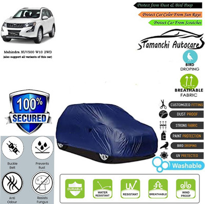Tamanchi Autocare Car Cover For Mahindra XUV500 W10 2WD(Blue)