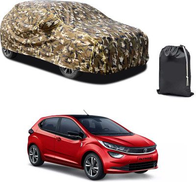 PAGORA Car Cover For Tata Altroz (With Mirror Pockets)(Yellow)