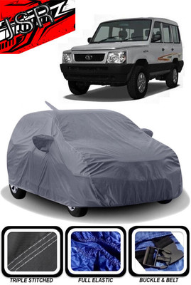 J S R Car Cover For Tata Sumo Victa (With Mirror Pockets)(Grey)
