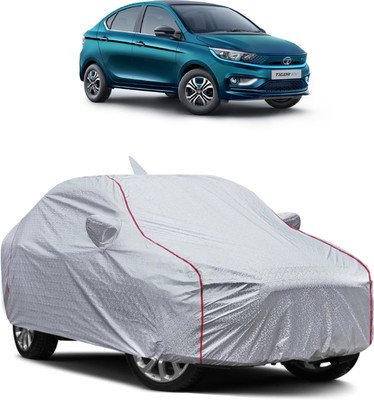 JBR Car Cover For Tata Tigor (With Mirror Pockets)(Silver)