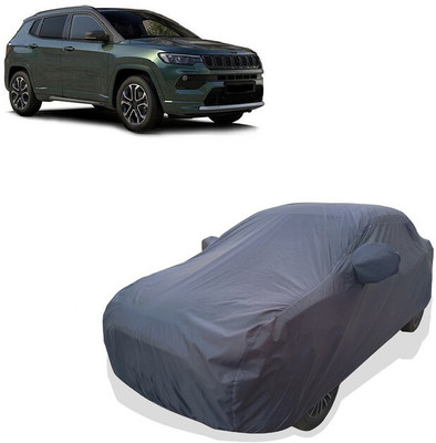 Tricway Car Cover For Jeep Compass 2.0 Longitude AT Diesel (With Mirror Pockets)(Grey)