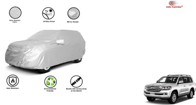 Auto Oprema Car Cover For Toyota Land Cruiser (With Mirror Pockets)(Silver, For 2016, 2017, 2018, 2019, 2020, 2021, 2022 Models)
