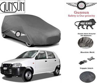 Gunsun Car Cover For Maruti Suzuki Alto (Without Mirror Pockets)(Grey, For 2005, 2010, 2015, 2020, 2022 Models)