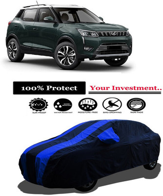 Amexride Car Cover For Mahindra XUV300 W8 Option Dual Tone Diesel (With Mirror Pockets)(Multicolor)