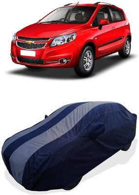 Coxtor Car Cover For Chevrolet Sail 1.2 Base (With Mirror Pockets)(Grey)