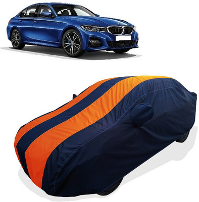 Coxtor Car Cover For Mini Cooper 3 Series (With Mirror Pockets)(Orange)