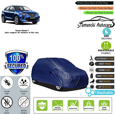 Tamanchi Autocare Car Cover For Toyota Glanza V(Blue)
