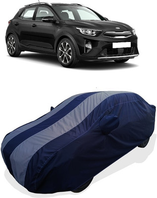 Coxtor Car Cover For Kia QYI (With Mirror Pockets)(Grey)