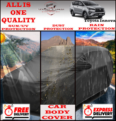 Tamanchi Autocare Car Cover For Toyota Innova(Grey)