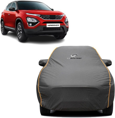 NG Auto Front Car Cover For Tata Harrier(Grey, Blue)