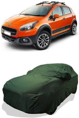 QLAX Car Cover For Maruti Avventura Urban Cross 1.3 Multijet Dynamic (With Mirror Pockets)(Gold)