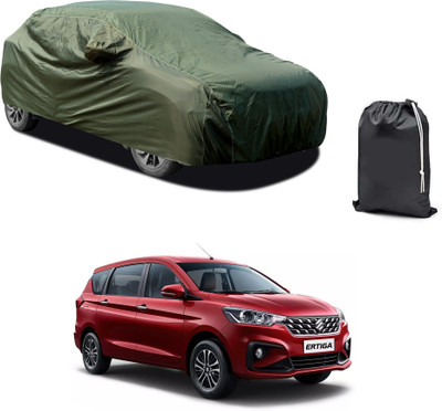 PAGORA Car Cover For Maruti Suzuki Ertiga (With Mirror Pockets)(Green)