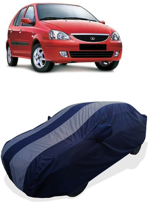 Coxtor Car Cover For Tata Indica Xeta (With Mirror Pockets)(Grey)