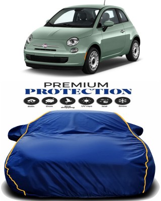 Ascension Car Cover For Fiat 500 (With Mirror Pockets)(Blue)