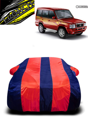 FRONCH Car Cover For Tata Sumo Gold (With Mirror Pockets)(Red, Blue)
