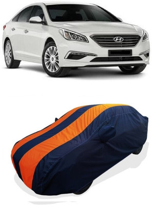 Coxtor Car Cover For Hyundai Sonata LF Elite (With Mirror Pockets)(Orange)