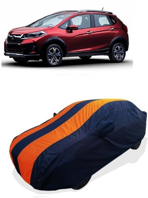 Coxtor Car Cover For Honda WRV i-DTEC S (With Mirror Pockets)(Orange)