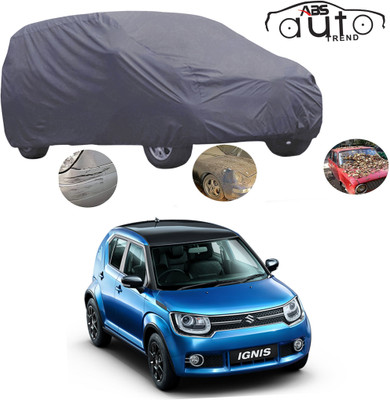 ABS AUTO TREND Car Cover For Maruti Suzuki Ignis (Without Mirror Pockets)(Grey)