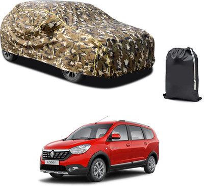 PAGORA Car Cover For Renault Lodgy (With Mirror Pockets)(Yellow)