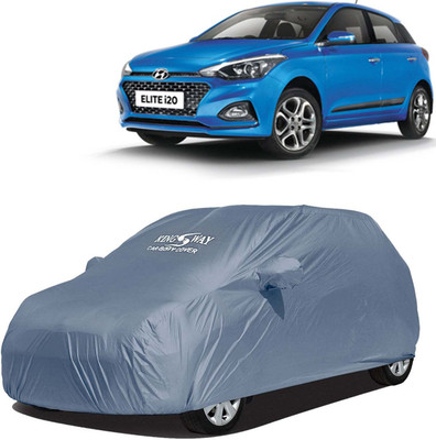 Kingsway Car Cover For Hyundai Elite i20 (With Mirror Pockets)(Grey, For 2018, 2019, 2020 Models)