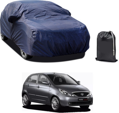 PAGORA Car Cover For Tata Indica Vista (With Mirror Pockets)(Blue)