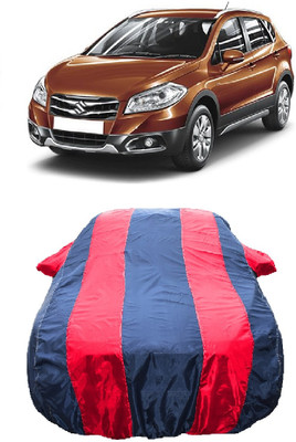Wegather Car Cover For Maruti Suzuki S-Cross DDiS 200 Sigma (With Mirror Pockets)(Red)