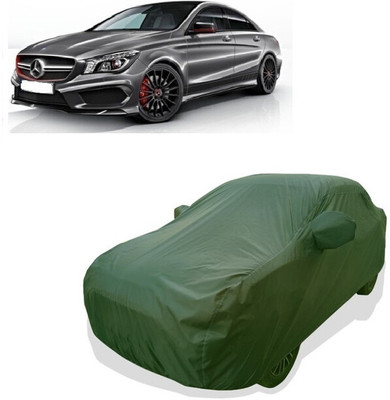 Tricway Car Cover For Mercedes Benz CLA-Class 45 AMG (With Mirror Pockets)(Green)