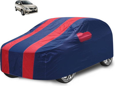 Caronix Car Cover For Toyota Innova (With Mirror Pockets)(Red)