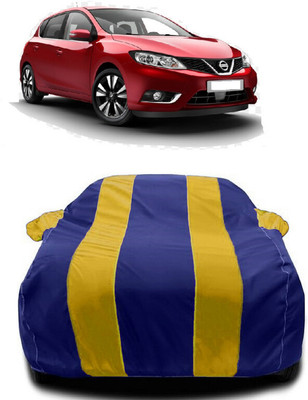 Autoprime Car Cover For Nissan Pulsar (With Mirror Pockets)(Yellow, Blue)
