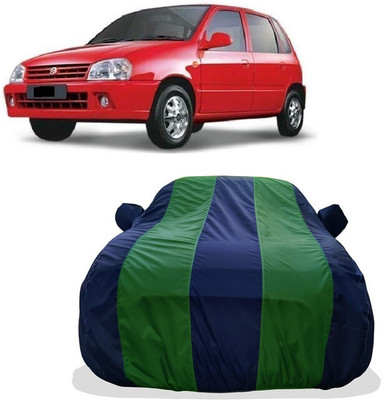 Tricway Car Cover For Maruti Suzuki Zen Lxi (With Mirror Pockets)(Green)