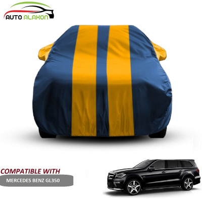 AUTO ALAXON Car Cover For Mercedes Benz GL-Class (With Mirror Pockets)(Blue, Yellow)
