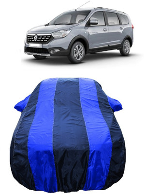 Wegather Car Cover For Renault Lodgy Stepway 110PS RXZ 7S Diesel (With Mirror Pockets)(Blue)