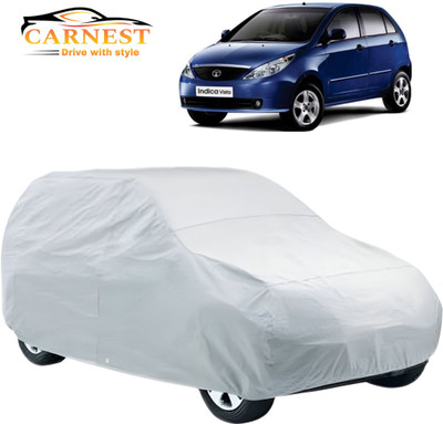 CARNEST Car Cover For Tata Indica Vista, Indica Vista Aqua, Indica Vista Terra (Without Mirror Pockets)(Silver)