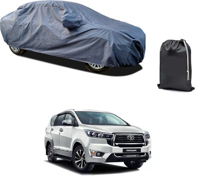PAGORA Car Cover For Toyota Innova Crysta (With Mirror Pockets)(Grey, For 2019, 2020, 2021, 2022, 2023 Models)