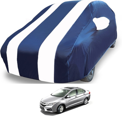 Euro Care Car Cover For Honda City i-Dtec (With Mirror Pockets)(White)