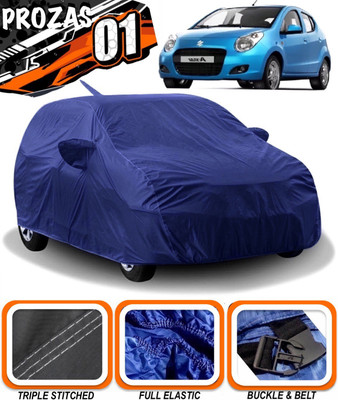 prozas Car Cover For Maruti Suzuki A-Star (With Mirror Pockets)(Blue)
