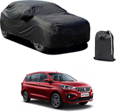 PAGORA Car Cover For Maruti Suzuki Ertiga (With Mirror Pockets)(Black)