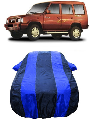 Wegather Car Cover For Tata Sumo Spacio (With Mirror Pockets)(Blue)