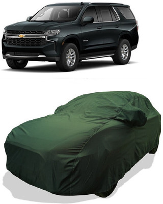 Coxtor Car Cover For Chevrolet Tahoe SUV (With Mirror Pockets)(Green)