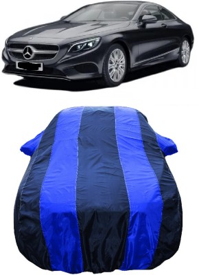 Wegather Car Cover For Mercedes Benz S-Class S 500 Coupe (With Mirror Pockets)(Blue)