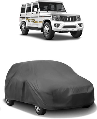 ARNEJA Car Cover For Mahindra Bolero (Without Mirror Pockets)(Grey)
